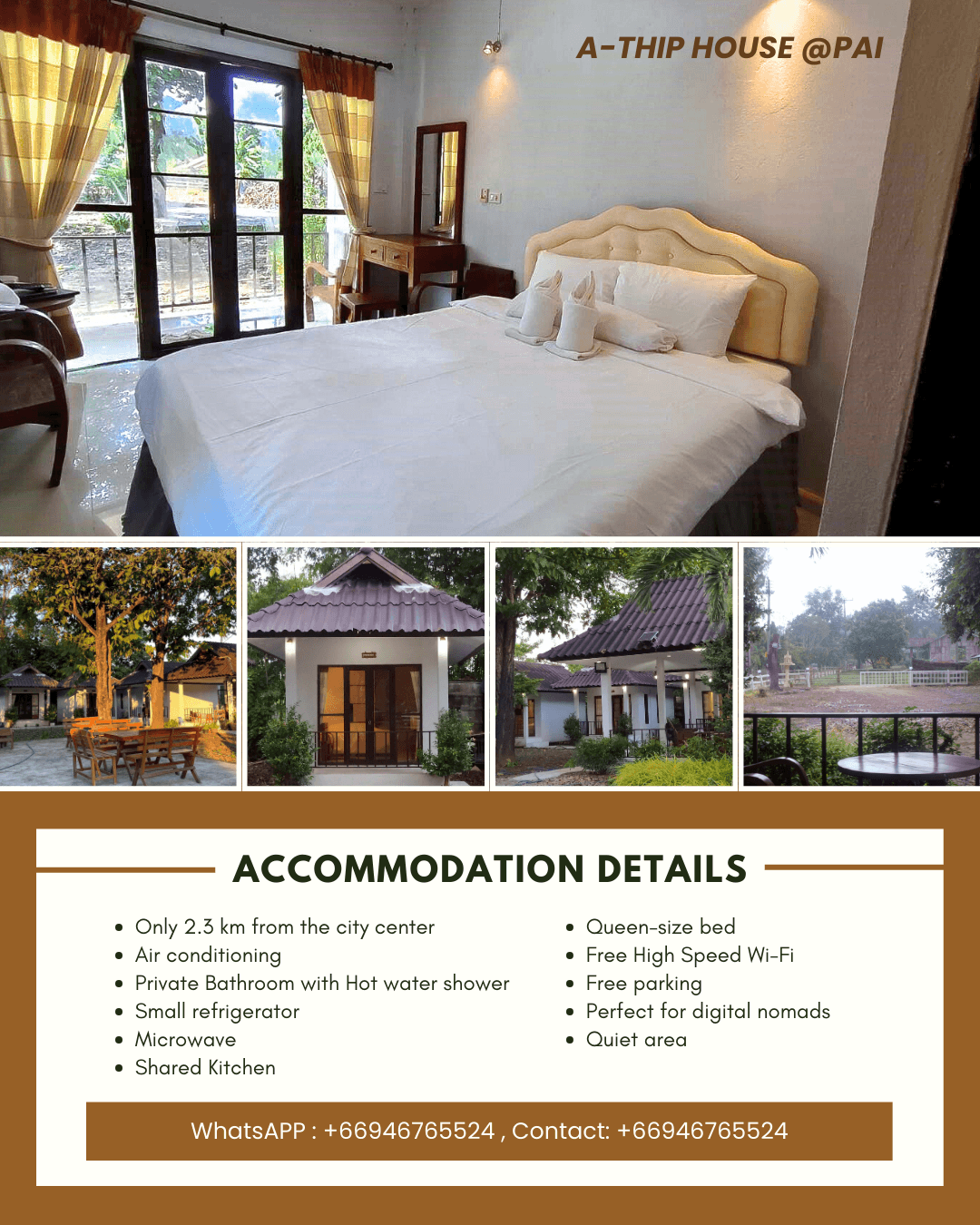 A-Thip House Pai Monthly Promotion